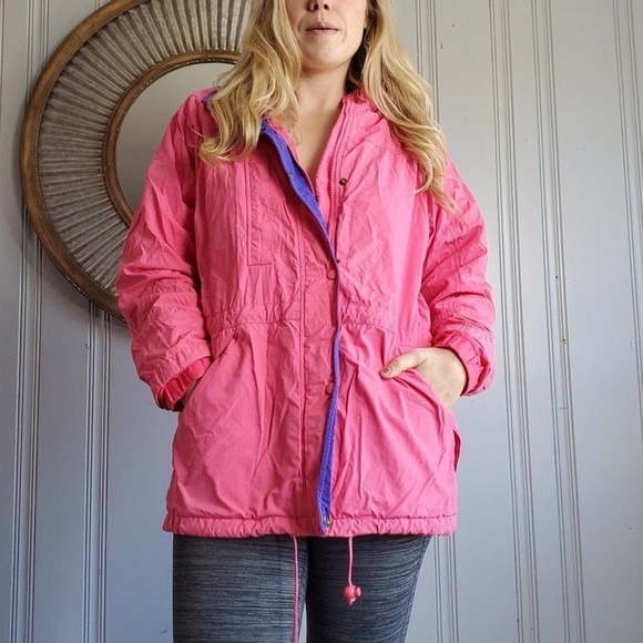 Vintage 80s Eddie Bauer Color Block Ski Jacket - Picture 5 of 11